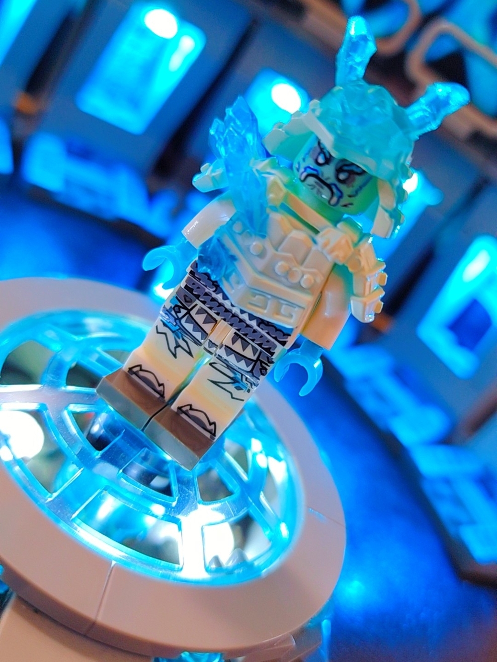 Ninjago Ice Emperor Zane Minifigure Lego Compatible